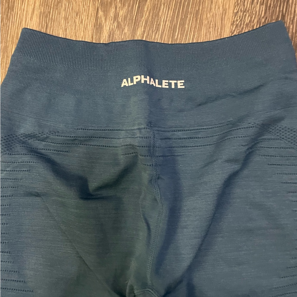 Navy Alphalete Leggings. size medium